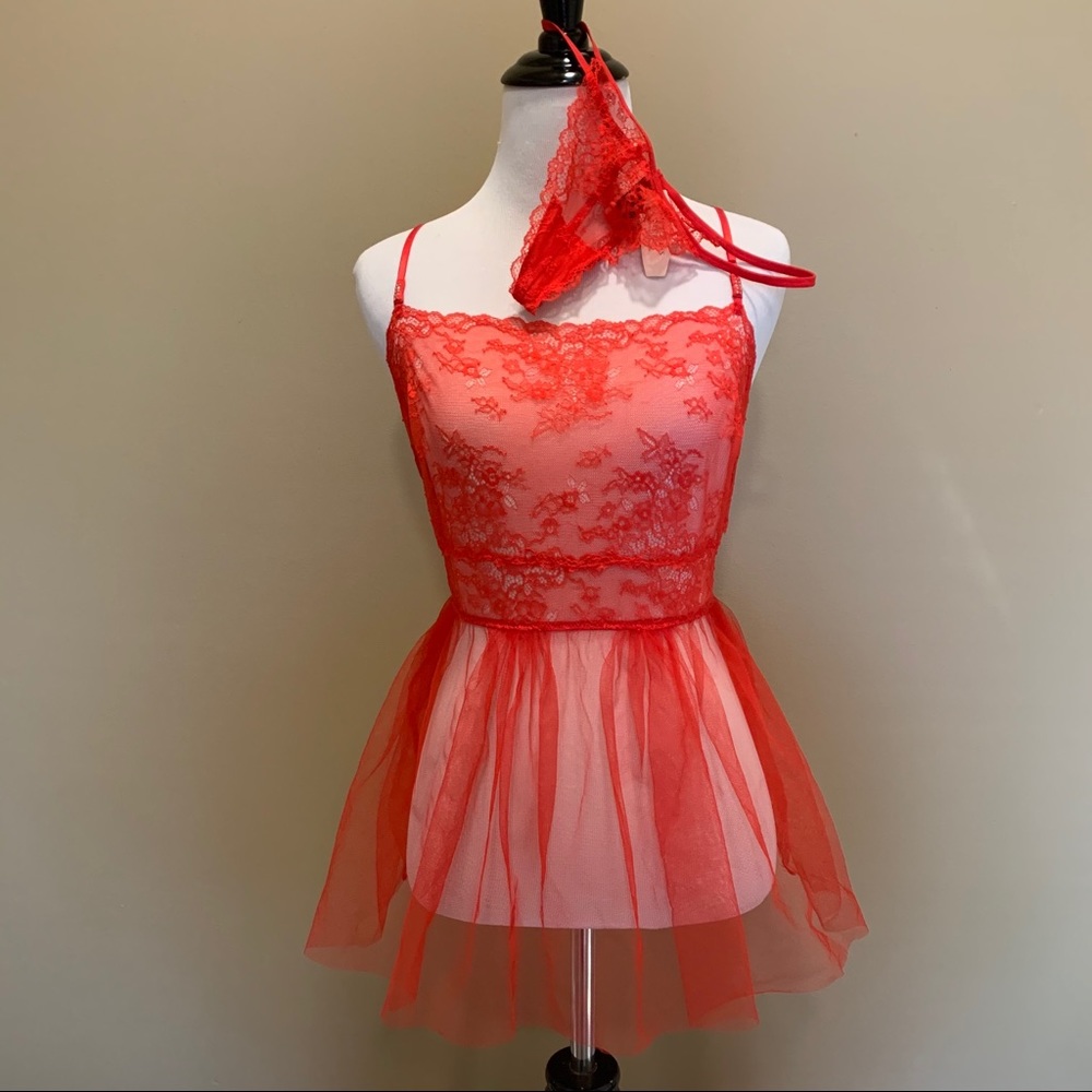 VS Christmas Rhinestone Ballerina Costume Lingerie